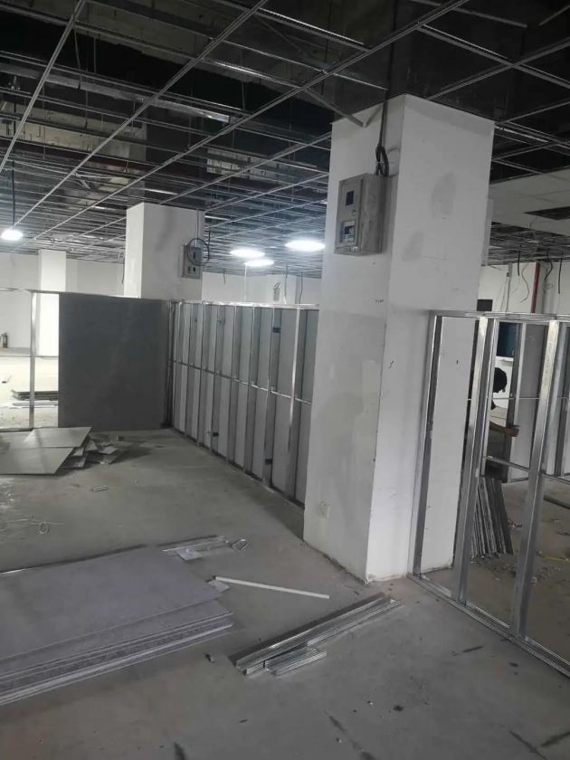 Partition Wall Project of Jinhua Baisheng Shopping Mall